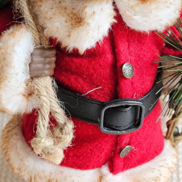 Ashland Christmas Collectible Santa with Gift Sack Holly‎ - NEW with tag - Picture 4 of 10